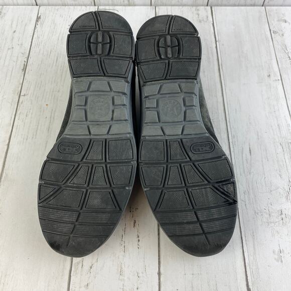 Mephisto Dark Brown Yael Leather Lace Up Fashion Sneaker Runoff Air-Jet Size 8 - Picture 10 of 14